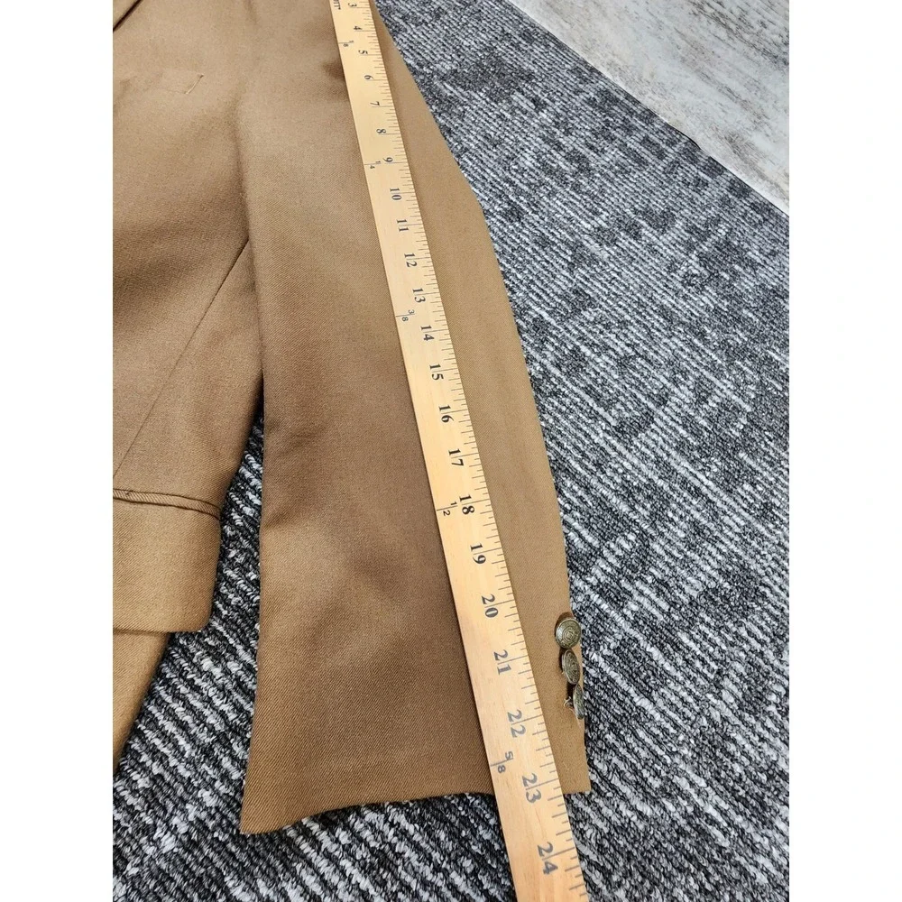 Jos. A. Bank Sport Coat Mens 41 Regular Brown Two Button Wool Blend Blazer‎